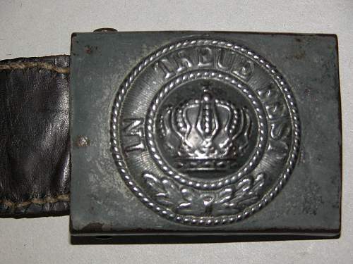 Imperial German Buckles.