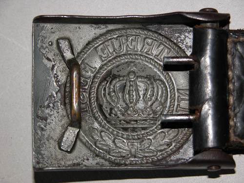 Imperial German Buckles.