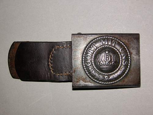 Imperial German Buckles.