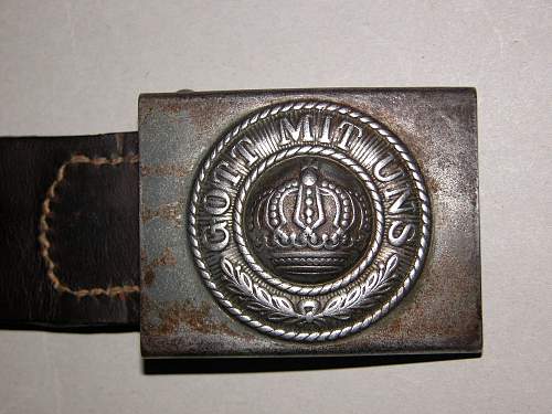 Imperial German Buckles.