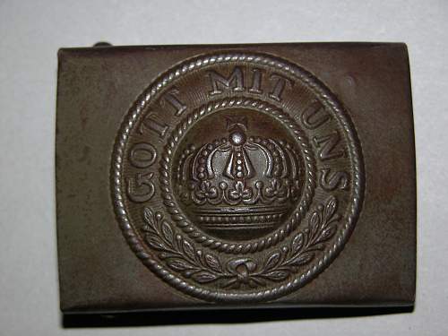 Imperial German Buckles.