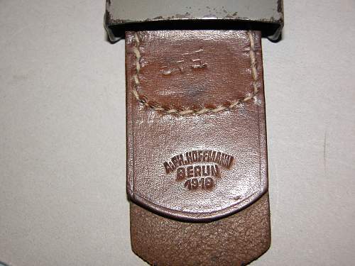 Imperial German Buckles.