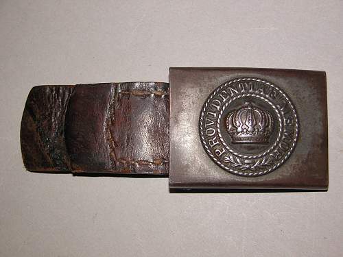 Imperial German Buckles.