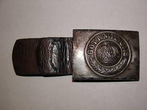 Imperial German Buckles.