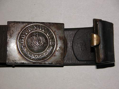 Imperial German Buckles.