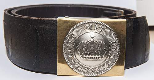 Imperial German Buckles.