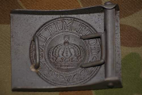 WW1/Prussian Fake Buckles