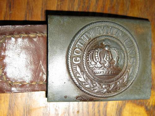 Imperial German Buckles.