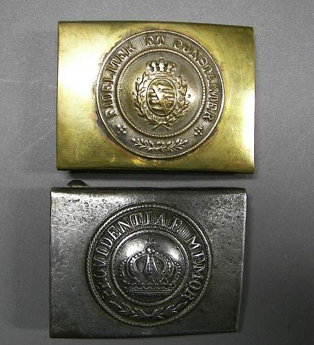 Imperial German Buckles.