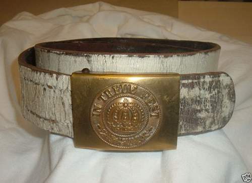 imperial Bavaria belt and buckle  on E-bay ?