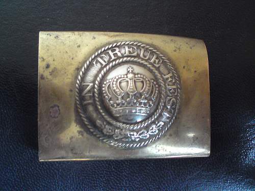 Imperial German Buckles.