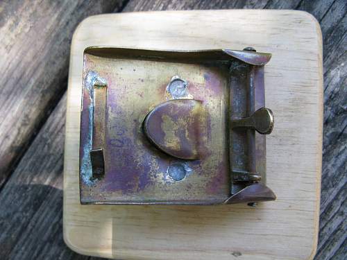 Pre WWI Colonial Buckle