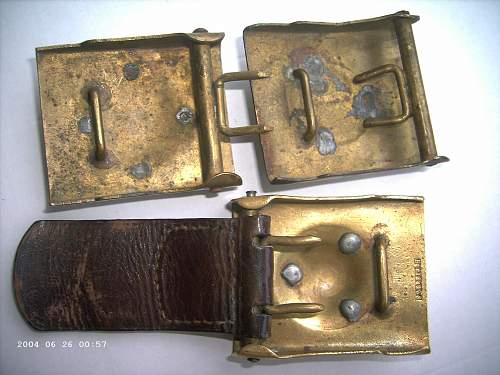 Imperial German Buckles.