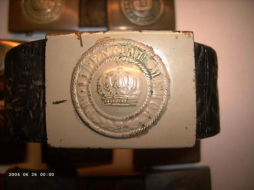 Imperial German Buckles.