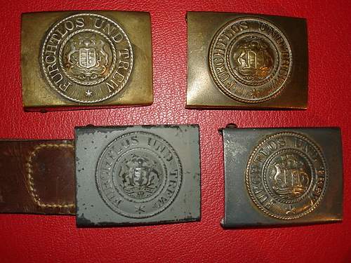 Imperial German Buckles.