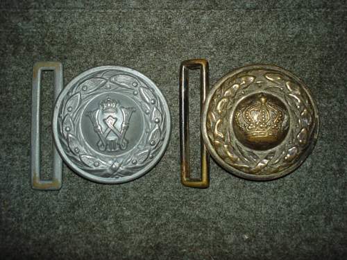 Imperial German Buckles.