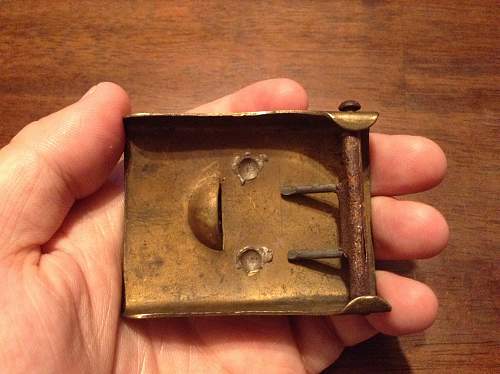 Need opinions on this WW1 German Imperial Buckle!