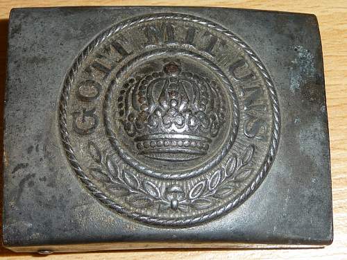 Vintage WWI Steel Buckle?