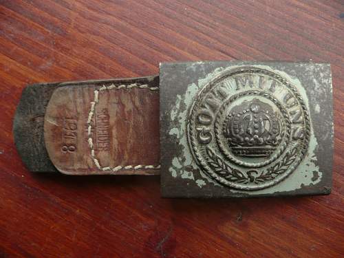 Imperial German Buckles.