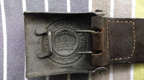Saxon M-15 Buckle: 3-Levels of Collector Interest with this buckle