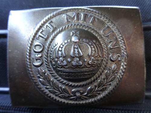 Imperial German Buckles.