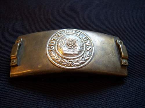 WW1 Brass Telegraph buckle