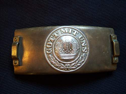 WW1 Brass Telegraph buckle