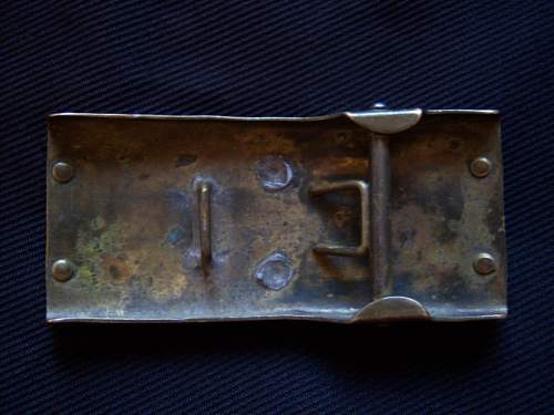 WW1 Brass Telegraph buckle