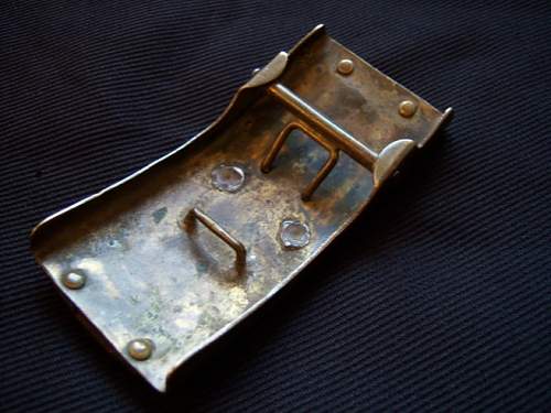 WW1 Brass Telegraph buckle