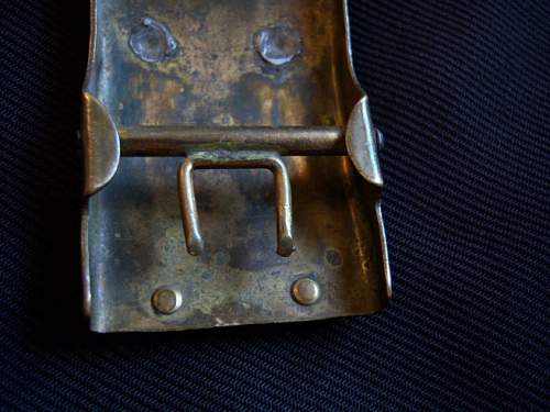 WW1 Brass Telegraph buckle