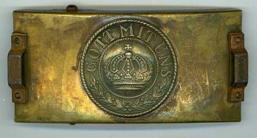 WW1 Brass Telegraph buckle