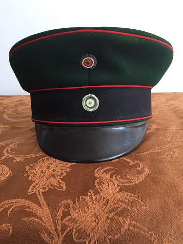 Schützen (Füsilier) Headgear (Dunkelblau &amp; Feldgrau)