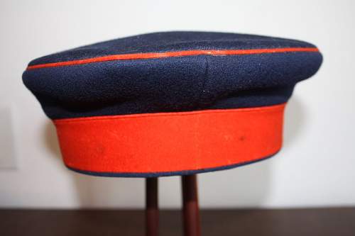 Infanterie Visors:  Dunkelblau