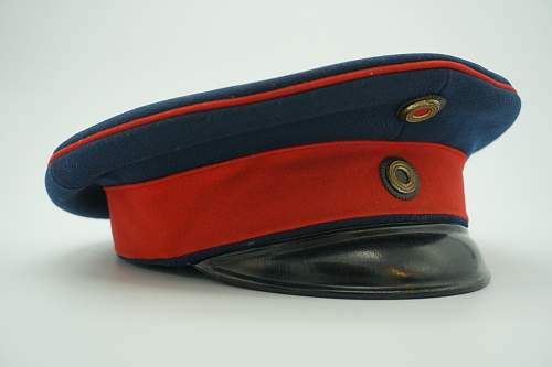 Prussian Infanterie Dunkelblau Visor???