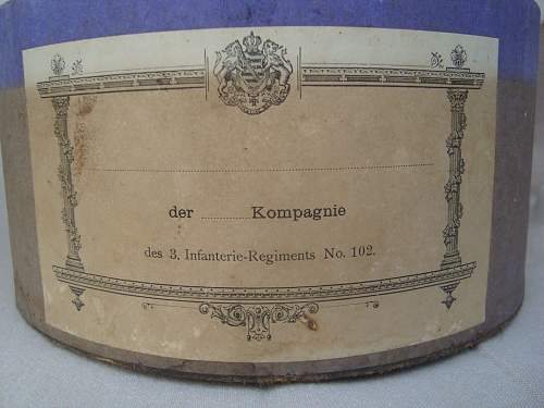 Infanterie Visors:  Dunkelblau