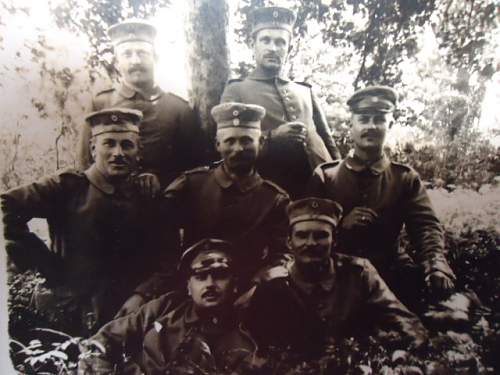 Imperial Army Visors in  Period Photographs