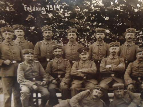 Imperial Army Visors in  Period Photographs