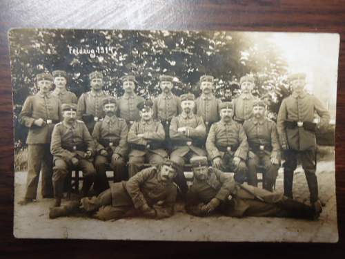 Imperial Army Visors in  Period Photographs