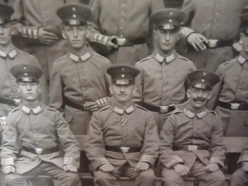 Imperial Army Visors in  Period Photographs