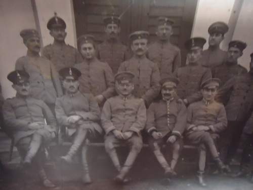 Imperial Army Visors in  Period Photographs