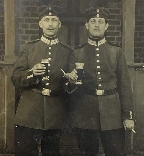 Imperial Army Visors in  Period Photographs