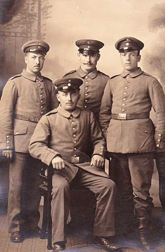 Imperial Army Visors in  Period Photographs