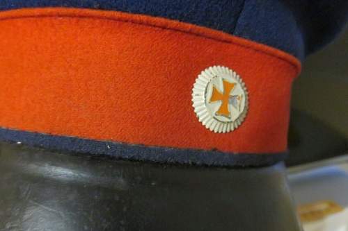 Infanterie Visors:  Dunkelblau