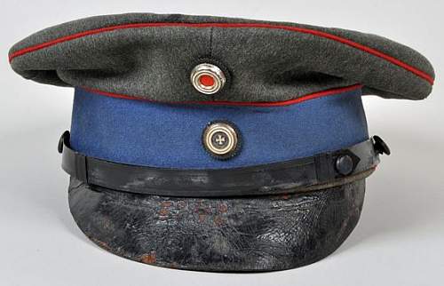 Prussian Reserve Officers cap?