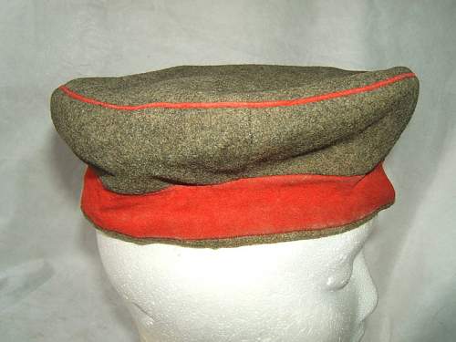 EM Krätzchen:  WW1 German Field caps/Feldmutze