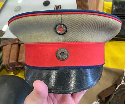 Infantry Visors:  Feldgrau