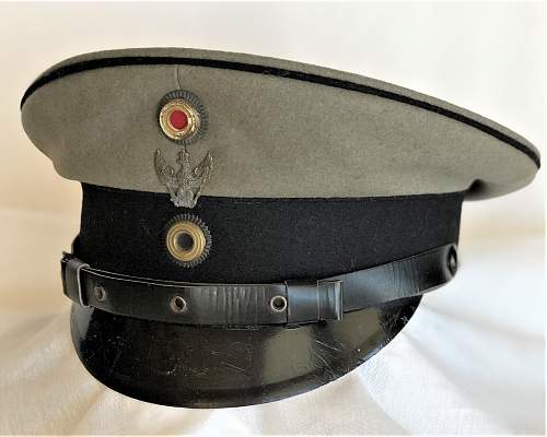 Schwedter Adler Traditions-badged Headgear