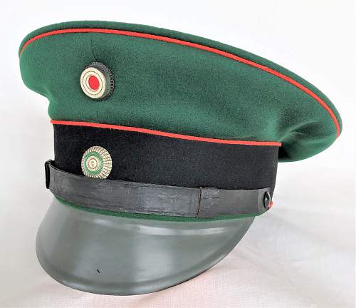 Schützen (Füsilier) Headgear (Dunkelblau &amp; Feldgrau)