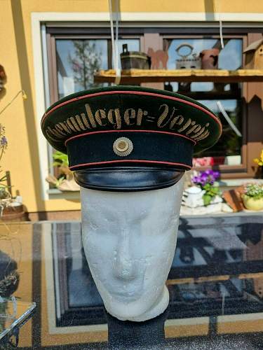 Pre-1914 Landwehrverein Visors