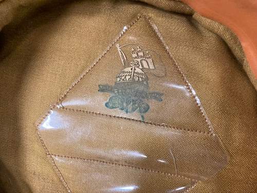 Help for identification on a German WW1 visor cap